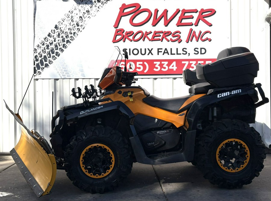2015 CAN-AM OUTLANDER 800R XTP W/ PLOW