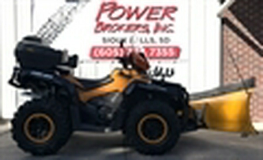 2015 CAN-AM OUTLANDER 800R XTP W/ PLOW