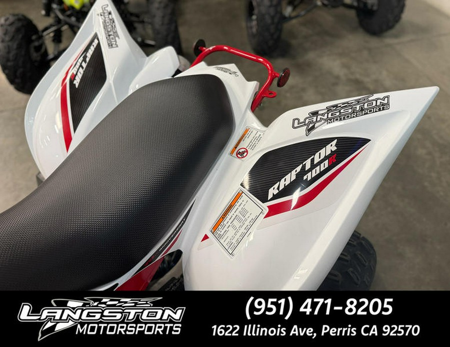 2026 Yamaha Raptor 700R SE