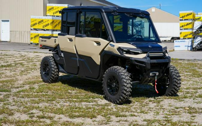 2026 Can-Am® Defender MAX Limited HD11 Desert Tan & Carbon Black