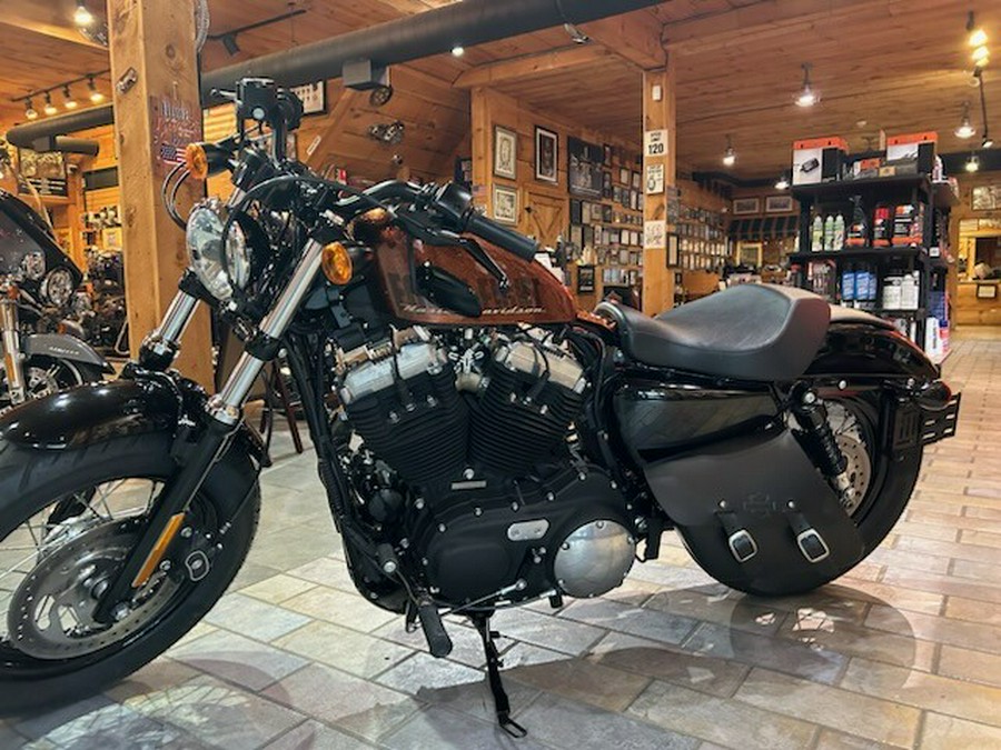 2014 Harley-Davidson Forty-Eight Hard Candy Volcanic Orange Flake