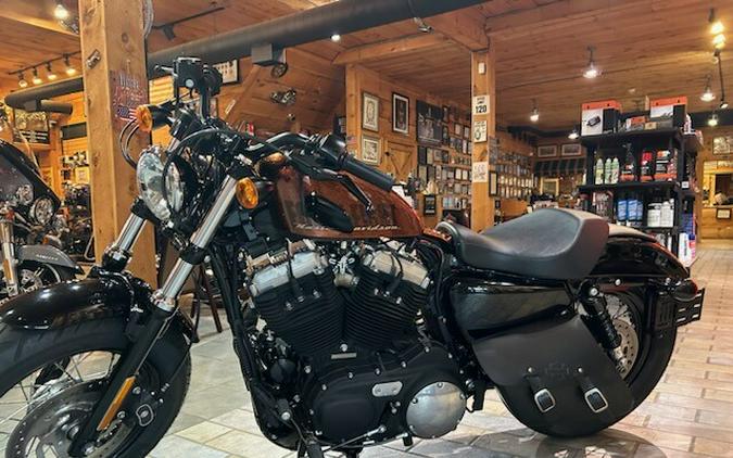 2014 Harley-Davidson Forty-Eight Hard Candy Volcanic Orange Flake