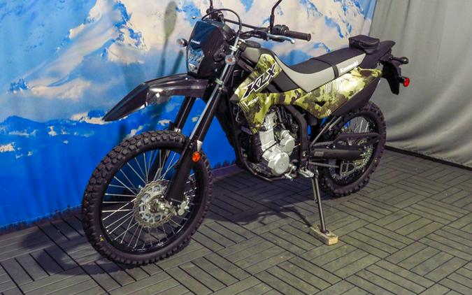 2026 Kawasaki KLX300 Cypher Camo Beige