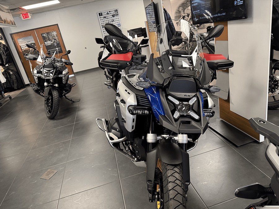 New 2026 BMW R1300GSA GS Trophy with Gold Cross Spoke Wheels