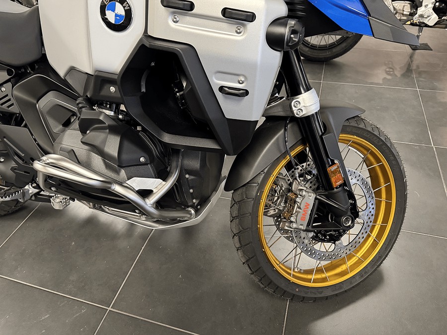 New 2026 BMW R1300GSA GS Trophy with Gold Cross Spoke Wheels
