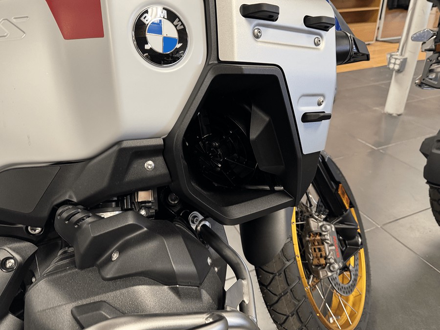 New 2026 BMW R1300GSA GS Trophy with Gold Cross Spoke Wheels