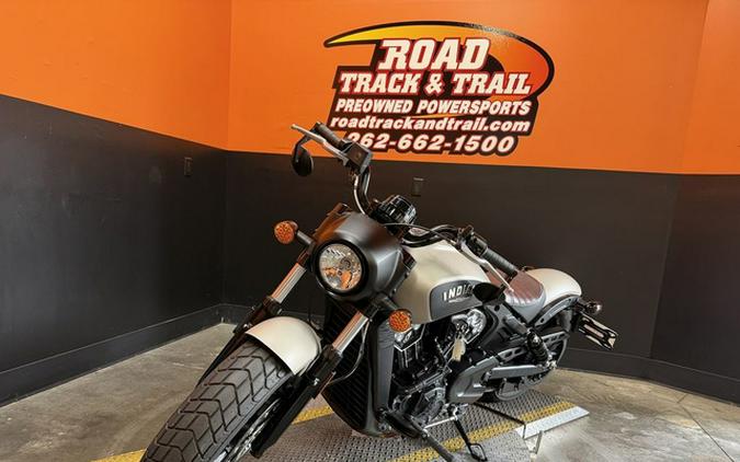 2023 Indian Scout Bobber ABS Silver Quartz Smoke