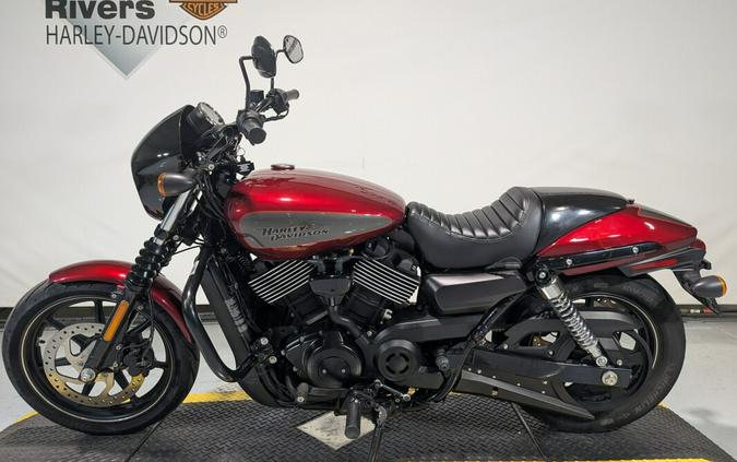 2017 Harley-Davidson® Harley-Davidson Street® 750 Velocity red deluxe