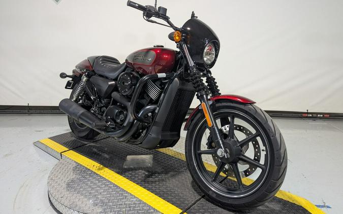 2017 Harley-Davidson® Harley-Davidson Street® 750 Velocity red deluxe