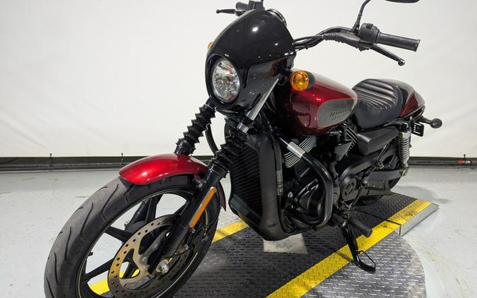 2017 Harley-Davidson® Harley-Davidson Street® 750 Velocity red deluxe