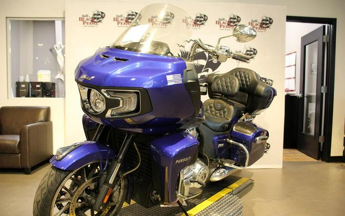 2023 Indian Motorcycle® Pursuit Limited with Premium Package Spirit Blue Metallic