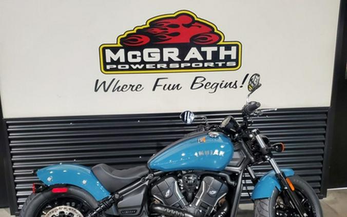 2026 Indian Scout Sixty Bobber Limited Storm Blue