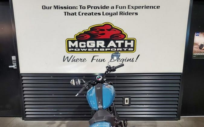 2026 Indian Scout Sixty Bobber Limited Storm Blue