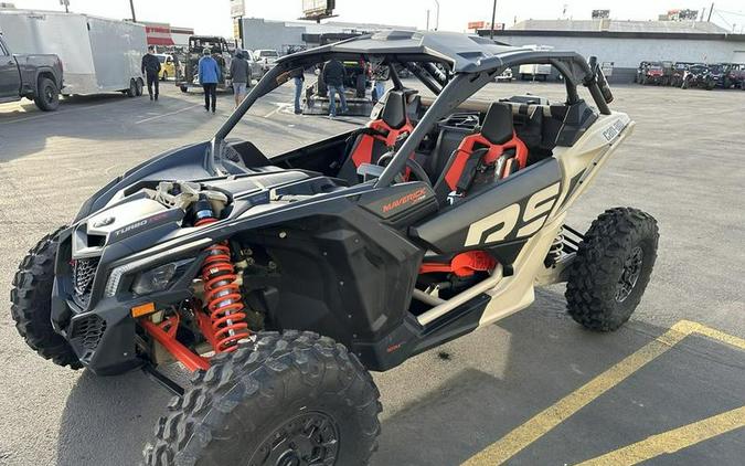 2023 Can-Am® Maverick X3 X rs Turbo RR With Smart-Shox Desert Tan / Carbon Black / Magma