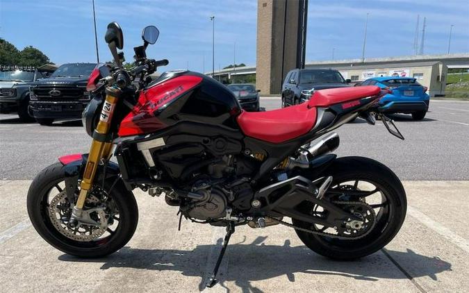 2023 Ducati Monster + Ducati Red