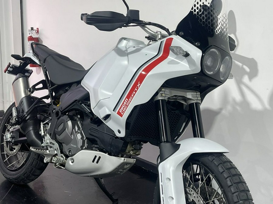 2024 Ducati Desertx White Livery