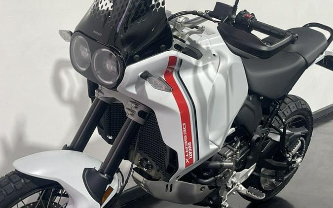 2024 Ducati Desertx White Livery