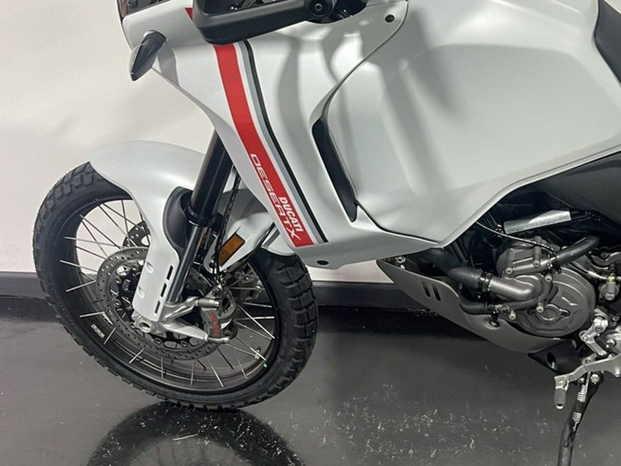 2024 Ducati Desertx White Livery