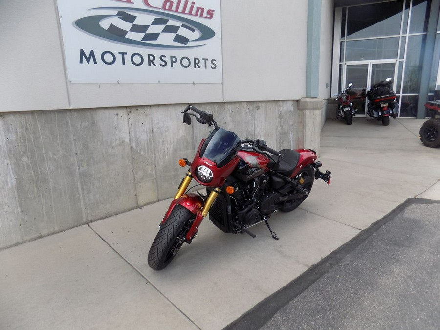 2026 Indian Motorcycle® 101 Scout® Sunset Red Metallic