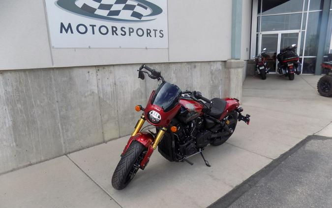 2026 Indian Motorcycle® 101 Scout® Sunset Red Metallic