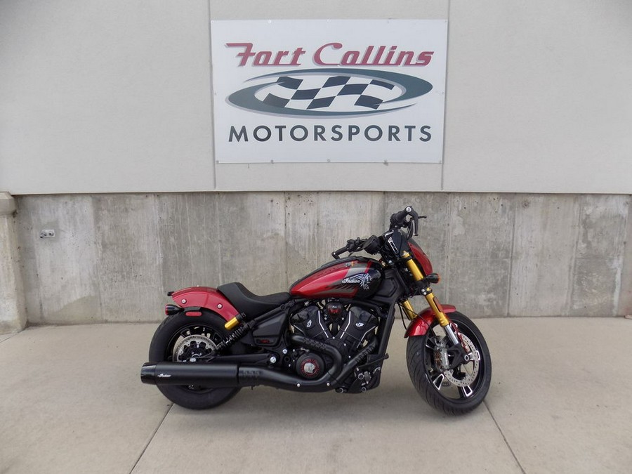 2026 Indian Motorcycle® 101 Scout® Sunset Red Metallic