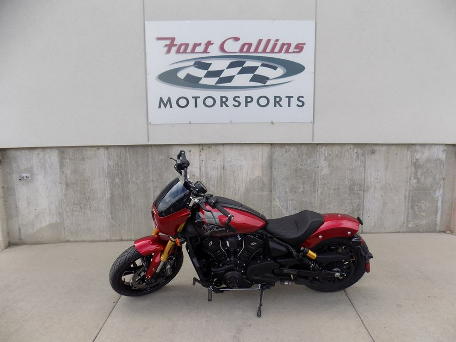 2026 Indian Motorcycle® 101 Scout® Sunset Red Metallic
