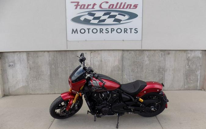 2026 Indian Motorcycle® 101 Scout® Sunset Red Metallic
