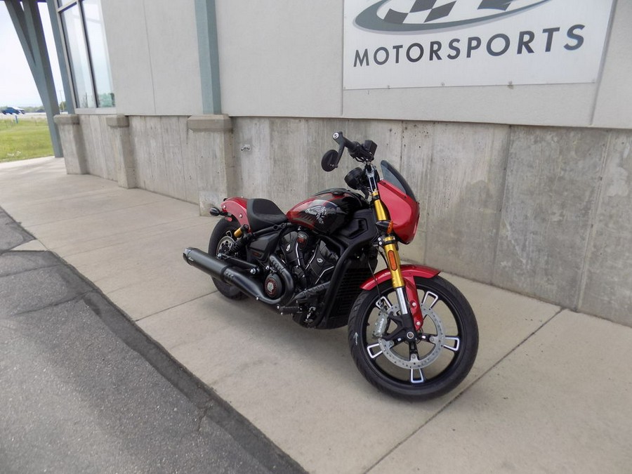 2026 Indian Motorcycle® 101 Scout® Sunset Red Metallic