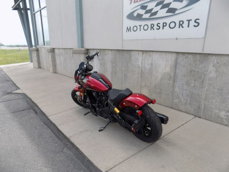 2026 Indian Motorcycle® 101 Scout® Sunset Red Metallic