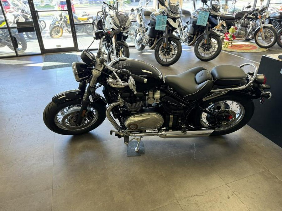 2024 Triumph Bonneville Speedmaster Jet Black