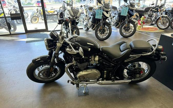 2024 Triumph Bonneville Speedmaster Jet Black