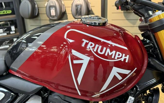 2024 Triumph Speed 400 Carnival Red / Phantom Black