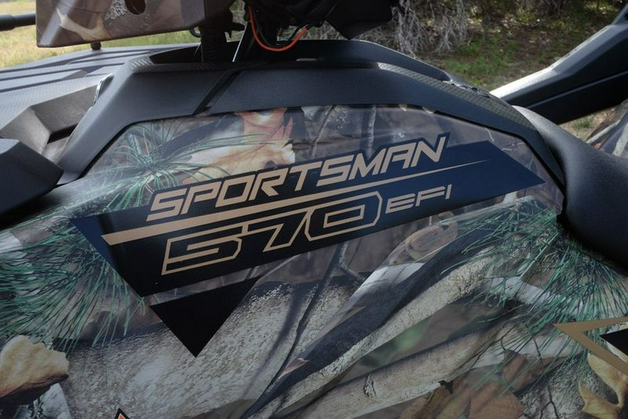 New 2024 POLARIS SPORTSMAN 570 HUNT EDITION PURSUIT CAMO