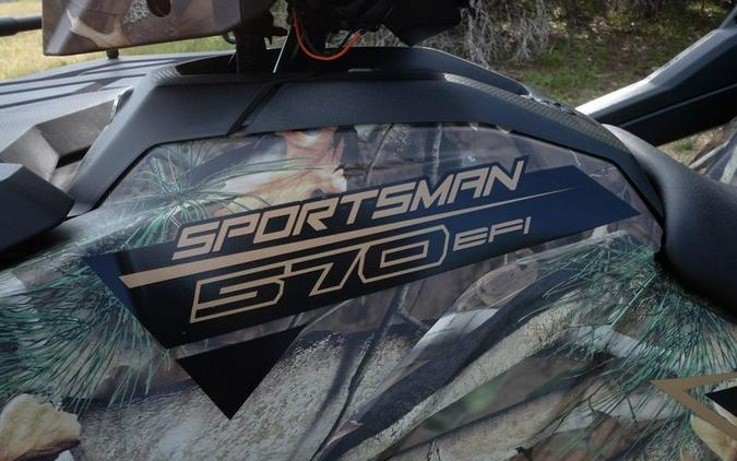 New 2024 POLARIS SPORTSMAN 570 HUNT EDITION PURSUIT CAMO