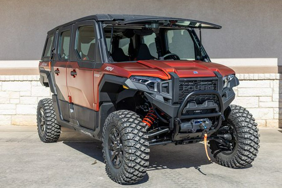 New 2024 POLARIS XPEDITION ADV 5 1000 NSTR Matte Orange Rust Northstar