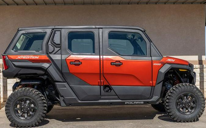 New 2024 POLARIS XPEDITION ADV 5 1000 NSTR Matte Orange Rust Northstar