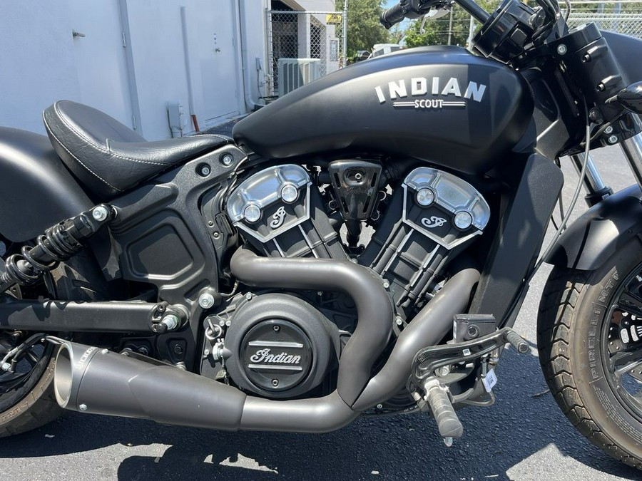 2021 Indian Motorcycle® Scout® Bobber ABS Thunder Black Smoke