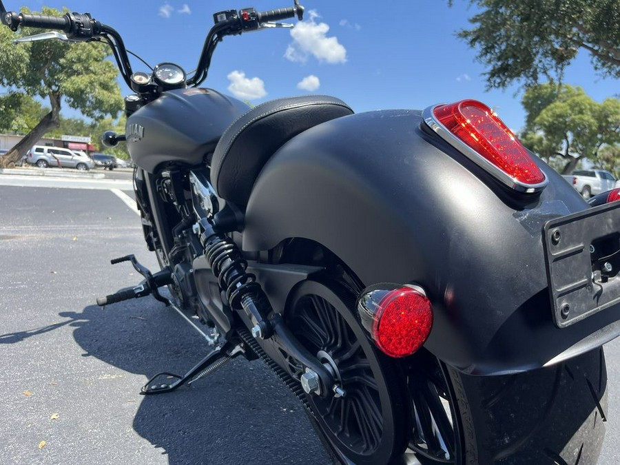 2021 Indian Motorcycle® Scout® Bobber ABS Thunder Black Smoke