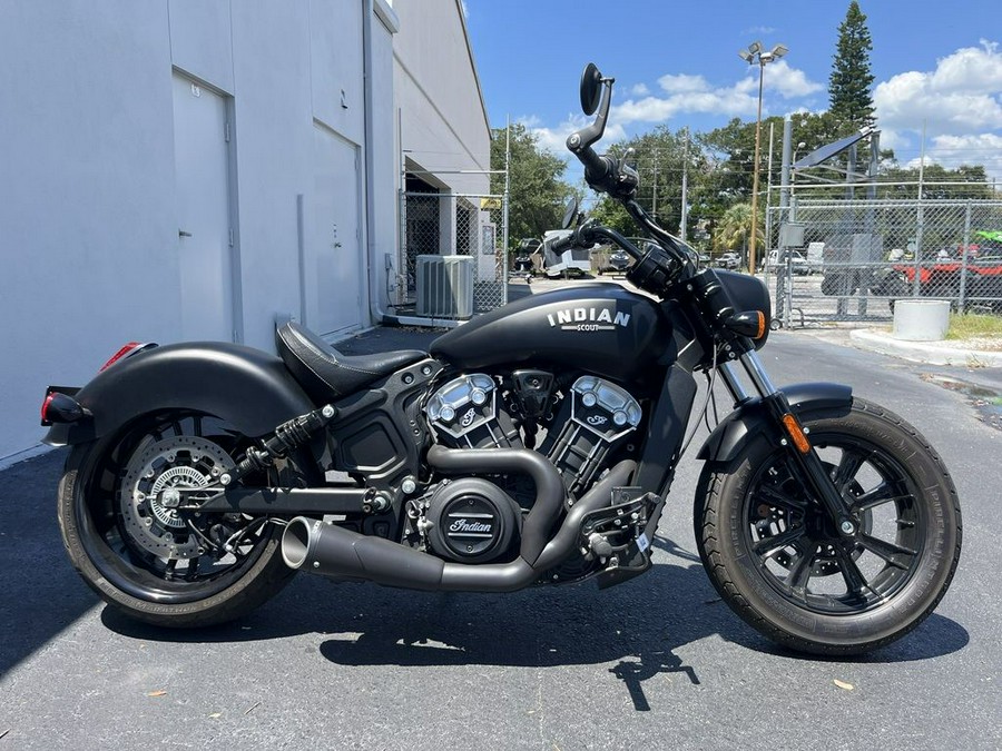 2021 Indian Motorcycle® Scout® Bobber ABS Thunder Black Smoke