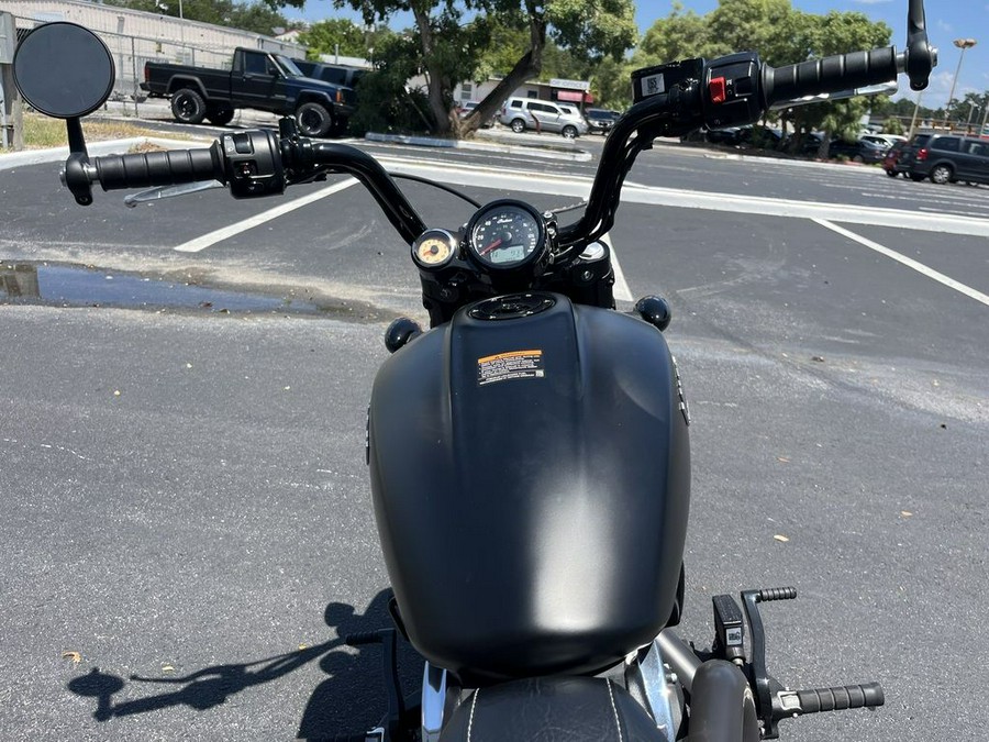 2021 Indian Motorcycle® Scout® Bobber ABS Thunder Black Smoke