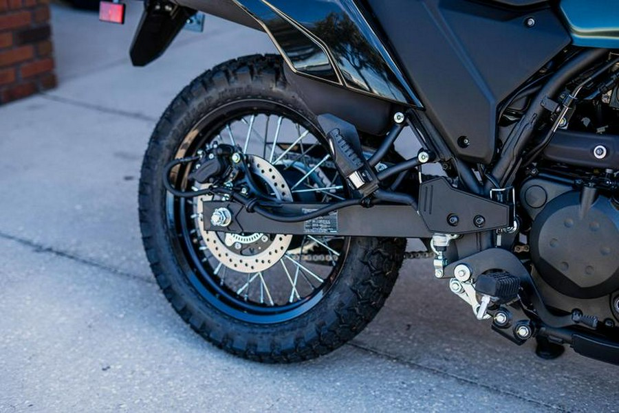 2025 Kawasaki KLR®650 S Metallic Matte Old School Green