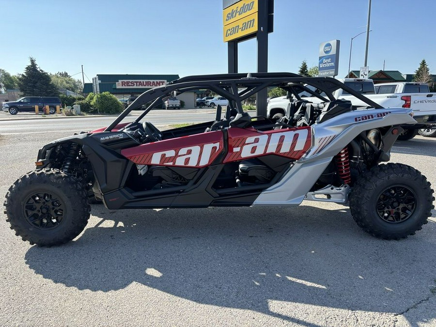 2025 Can-Am® Maverick X3 MAX RS Turbo Fiery Red & Hyper Silver