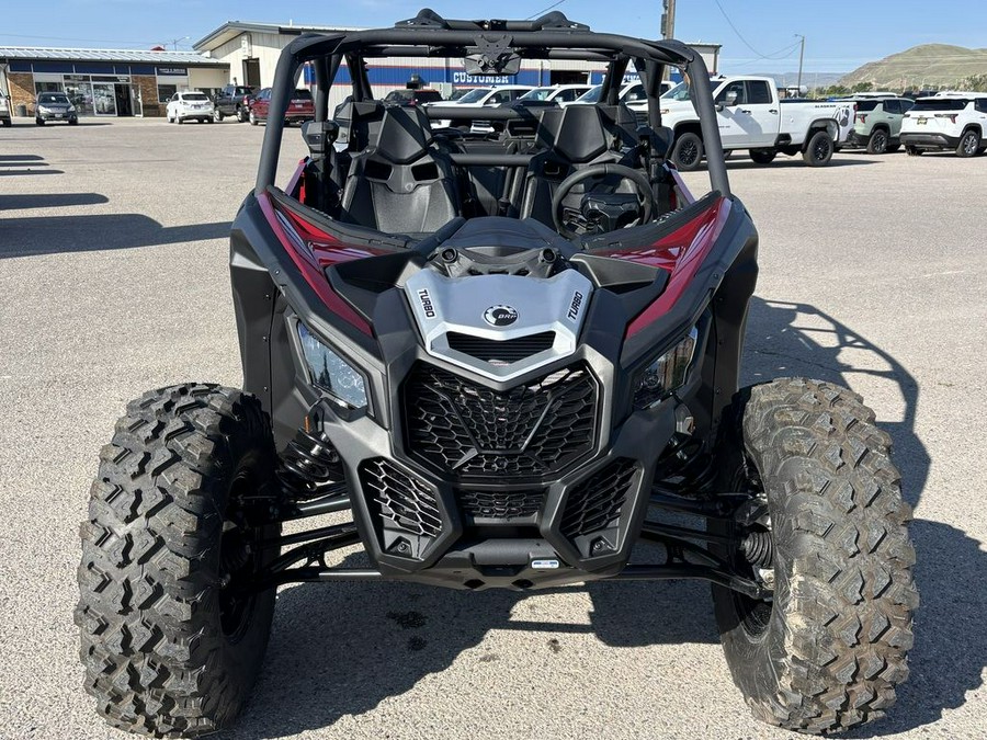 2025 Can-Am® Maverick X3 MAX RS Turbo Fiery Red & Hyper Silver