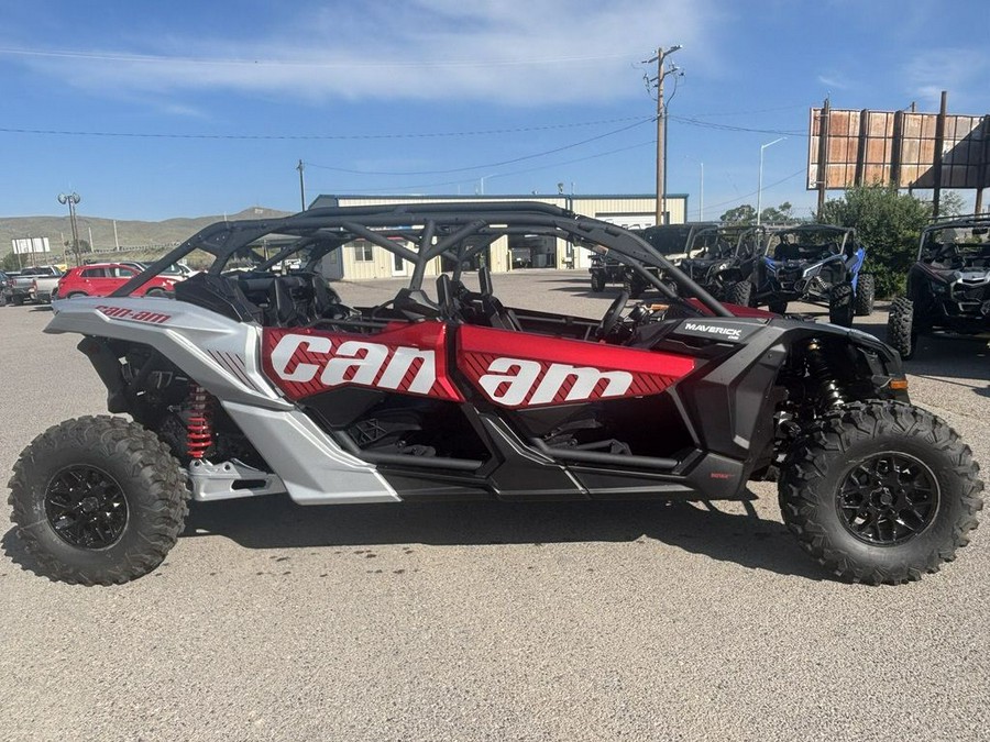 2025 Can-Am® Maverick X3 MAX RS Turbo Fiery Red & Hyper Silver