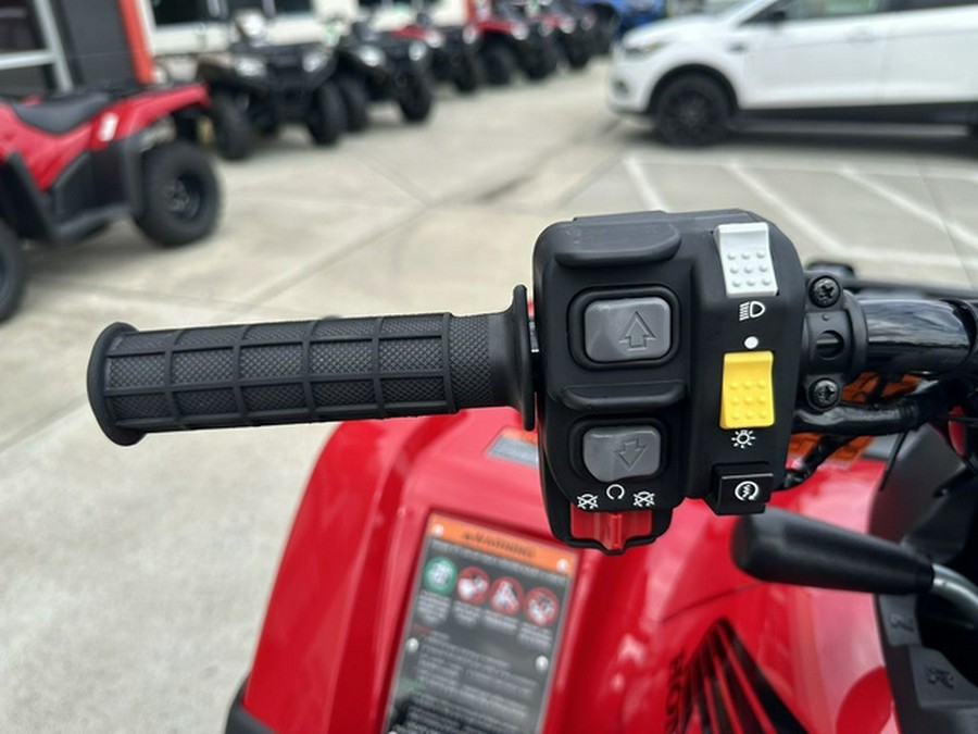 2024 Honda Fourtrax Rubicon 4X4 Automatic Avenger Red