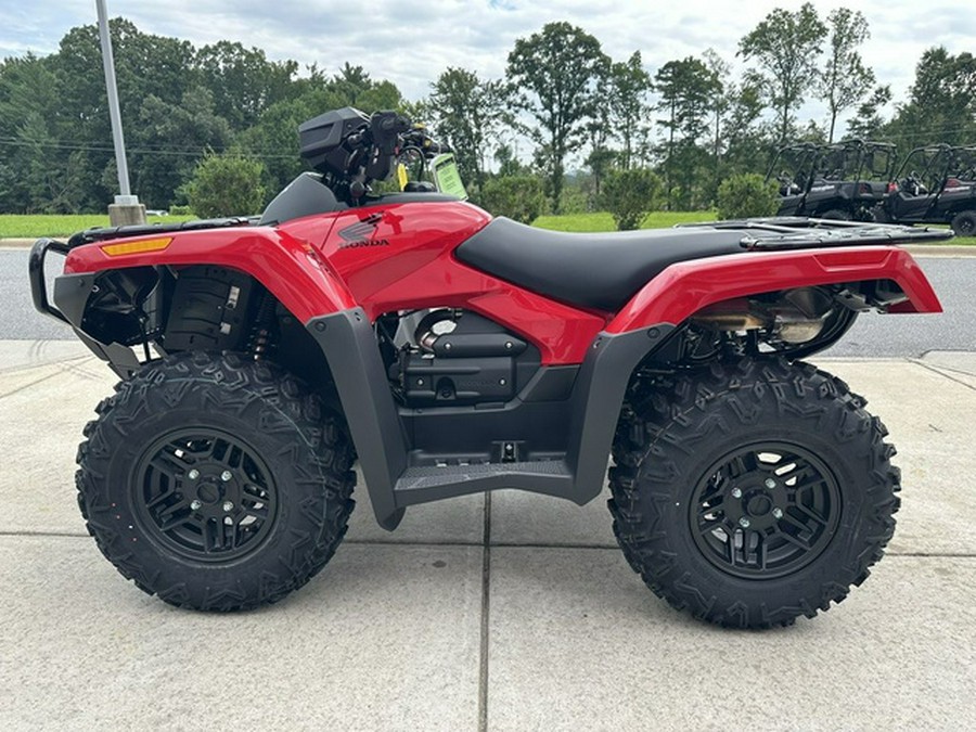 2024 Honda Fourtrax Rubicon 4X4 Automatic Avenger Red