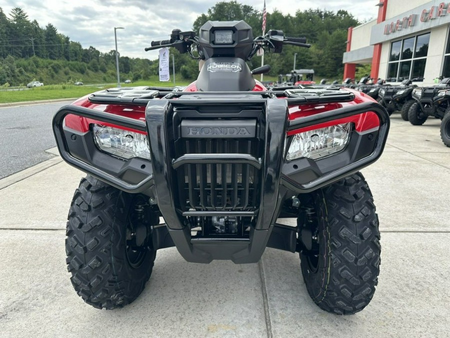 2024 Honda Fourtrax Rubicon 4X4 Automatic Avenger Red