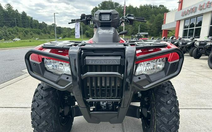 2024 Honda Fourtrax Rubicon 4X4 Automatic Avenger Red