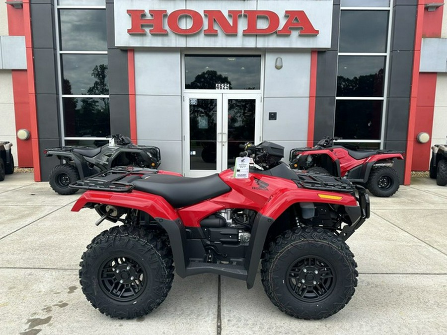 2024 Honda Fourtrax Rubicon 4X4 Automatic Avenger Red