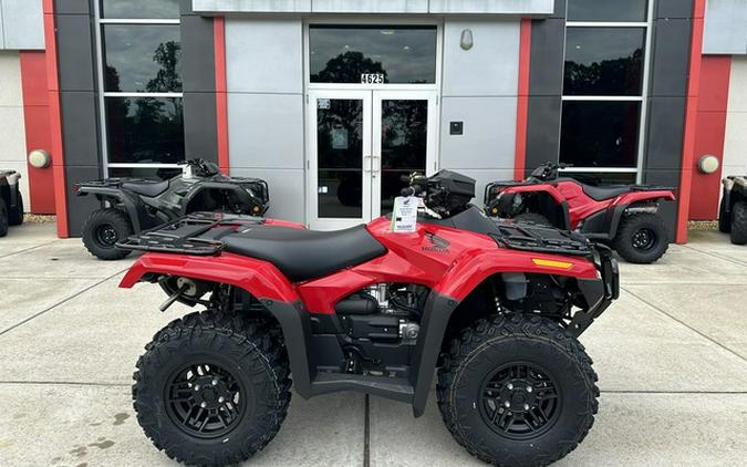 2024 Honda Fourtrax Rubicon 4X4 Automatic Avenger Red